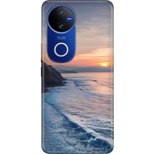 Senada Vivo V50 5g (V2427) Kılıf Desenli Baskılı Tpu Rubber Kapak Silikon Huzur