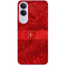 TechTree Vivo V70 Fe Uyumlu Türk Milli Takım Desenli Forma Baskılı Silikon Kılıf