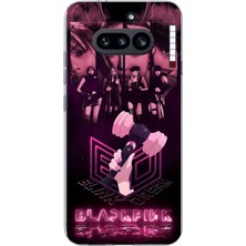 TechTree Nothing Phone (4A) Uyumlu Blackpink Poster Baskılı Silikon Kılıf