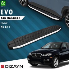 Drs Tuning S-Dizayn Bmw X6 E71 Evo Aluminyum Yan Basamak 193 cm 2008-2014 A+ Kalite