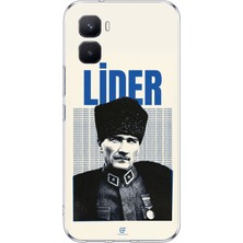 TechTree Infinix Gt 50 Pro Uyumlu Atatürk Lider Baskılı Silikon Kılıf