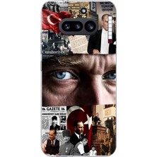 TechTree Nothing Phone (4A) Uyumlu Atatürk Istiklal Panoraması Baskılı Silikon Kılıf