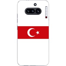 TechTree Nothing Phone (4A) Uyumlu Türk Milli Takım Beyaz Forma Baskılı Silikon Kılıf