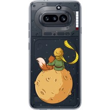 TechTree Nothing Phone (4A) Uyumlu Küçük Prens Gezegen Boa Tasarımlı Baskılı Silikon Kılıf