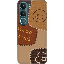 Nurdic Vivo Y31 5g (V2521) Uyumlu Kılıf Resimli Desenli Silikon Good Luck