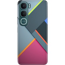 Nurdic Vivo Y31 5g (V2521) Uyumlu  Kılıf 0.4mm Lazer Kesim Silikon Kapak 6d Renkler