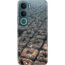 Nurdic Vivo Y31 5g (V2521) Kılıf 0.4mm Lazer Kesim Silikon Kapak Barcelona