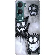 Nurdic Vivo Y31 5g (V2521) Uyumlu Kılıf 0.4mm Lazer Kesim Silikon Kapak Haydutlar