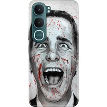 Nurdic Vivo Y31 5g (V2521) Uyumlu Kılıf Silikon Desenli Tam Koruma Resimli American Psycho