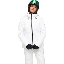 Peak Performance Anima Insulated Kadın Beyaz Kayak Ceketi