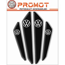 Rebon Moto Design Volkswagen Araba Kapı Kolu Sticker 3D Oto Sticker