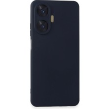 Mudanis Realme C55 Kılıf Nano Içi Kadife Silikon - Lacivert