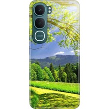 Nurdic Vivo Y31 5g (V2521) Kılıf 0.4mm Lazer Kesim Silikon Kapak Mis Oksijen