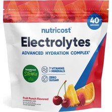 Nutricost Electrolytes Hydration Stick Packs (40 Paket)