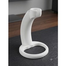 Lucien Vela Üniversal Süt Köpürtücü Standı - Modern Tasarım Kahve Karıştırıcı Tutucu - Siyah 80X90X120MM Cihaz Dahil Değildir