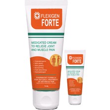 Bezos Flexigen Forte Paincream 2 Adet Karakafes Kökü Zencefil At Kestanesi ve Kapsaisinli Vücut Masajkremi 75ML Tüp