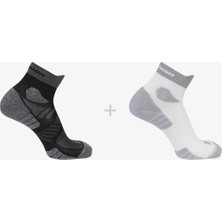 Salomon AERO ANKLE 2 PACK Unisex Çorap Black LC2627000