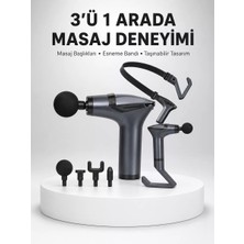 Cm Store Titreşimli Şarjlı Masaj Aleti 3in1 Fonksiyonel Çok Amaçlı Model Yeni Nesil