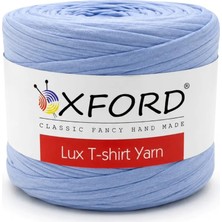 Oxford İplik Oxford Penye Spaghetti T-Shirt Yarn Penye Iplik 600 gr – Çanta Sepet Ipi 026 Mavi