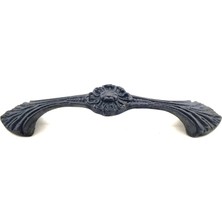 Uravas Store Antika Tarz Dekoratif Pirinç Göz Mobilya Kulbu - 21X127 Mm, Oksit