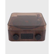 Uravas Store Gece Lambası Bluetooth Hoparlör Dijital Saat Çok Fonksiyonlu Su Dalgası Işıklı