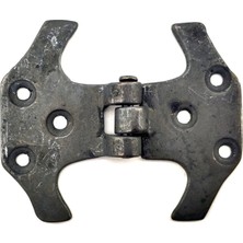 Uravas Store Antika Tarz Dekoratif Pirinç Fit Menteşe - 67 Mm, Oksit