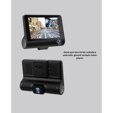 Uravas Store Full Hd 1080P 3 Kameralı Araç Dvr – Gece Görüşlü ve G-Sensörlü Güvenlik Çözümü