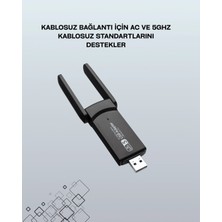 Uravas Store Realtek Chipsetli 5g Destekli Yüksek Hızlı Ağ Adaptörü