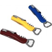 Uravas Store Çok Amaçlı ve Kullanışlı Metal Tirbişon - Açacak 4 Fonksiyonlu