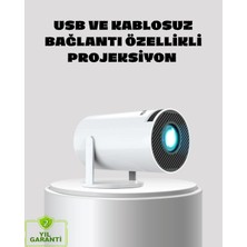 Uravas Store Kablosuz Bağlantılı Full Hd Ev Sinema Projeksiyonu 160 Ansı Lümen