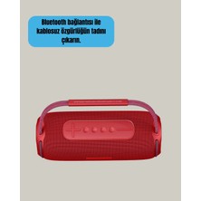 Uravas Store Ipx6 Su Geçirmez Rgb LED Işıklı Taşınabilir Bluetooth Hoparlör 2400 Mah