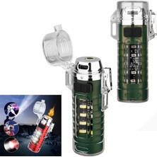 OEM Hasuba HS232 Çakmaklı Mini El Feneri Cob LED Şarjlı