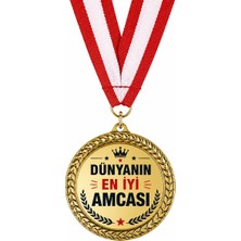 Lili Hediyelik Dünyanın En Iyi Amcası 10'lu Madalya - Madalya Yaptırma, Altın Renkli Madalya, Başarı Madalyaları, Kişiye Özel Madalya