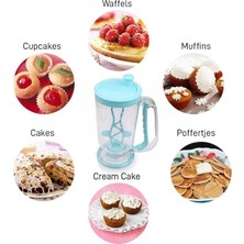 Uravas Store Pancake Machine Mikser Krep Makinesi Hamur Dağıtıcı Mekanizmalı