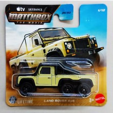 Matchbox The Movie - Land Rover 6x6 ( Özel Seri Model Araç )