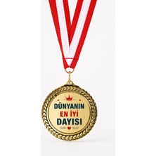 Lili Hediyelik Dünyanın En Iyi Dayısı 10'lu Madalya - Madalya Yaptırma, Altın Renkli Madalya, Başarı Madalyaları, Kişiye Özel Madalya