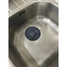 Uravas Store Yuvarlak  Süzgeçli Silikon Mutfak  Lavabo ve Küvet Süzgeci Gider Süzgeci