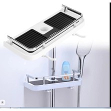 Uravas Store Banyo Duş Rafı Şampuanlık Sabunluk Organizer