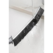 Uravas Store Ince Kıl Temizlik Fırçası Banyo Mutfak Pencere Oluk Klozet Kenarı Kavisli Detay Temizleme Fırçası