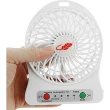 Uravas Store Şarjlı Taşınabilir Mini Fan - Vantilatör