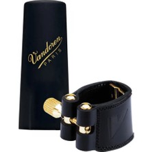 Vandoren Ligature Cuir Leather LC27P Alto Sax. Bileziği