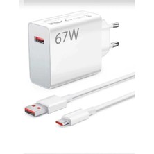 6WL Model- 67W Type-C Turbo Super Fast- Ev Şarj Aleti Duvar Şarj Cihazı