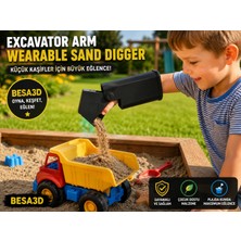 Besa 3D BESA3D Çocuklar Için Plaj Küreği Kepçe Şeklinde 001 (Özel Renk Belirtebilirsiniz)