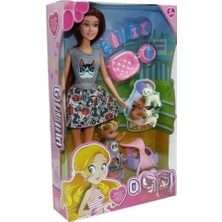 NW NessiWorld WG-115164 Kutulu 29 cm Anne Kız Pet Shopta