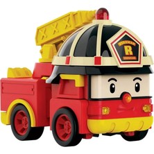 NW NessiWorld Sesli ve Işıklı Robocar Poli Büyük Transforming Robot Roy