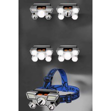 Uravas Store Balıkçı Kafa Lambası LED Işık 4 Farklı Mod Esnek ve Ayarlanabilir