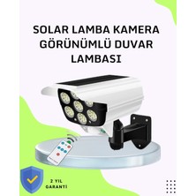 Uravas Store 3 Modlu Güneş Paneli Aydınlatmalı Dış Mekan Güvenlik Işığı – IP65 Su Geçirmez, Pır Sensörlü