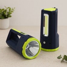 Uravas Store 2in1 30W/10W Cob LED USB & Oto Şarjlı El Feneri Projektör