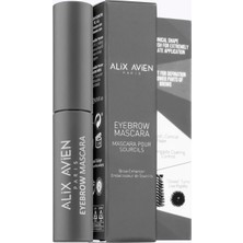 Suya Dayanıklı Kalıcı Etki Yoğun Pigmentli Kahverengi Kaş Sabitleyici Maskara - Eyebrow Mascara 803