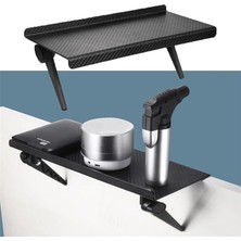 30X12 cm Katlanabilir Katlanabilir Televizyon Tv Standı Ayarlanabilir Ekran Üstü Raf Portatif Eşya